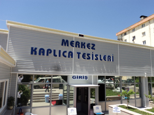 MERKEZ KAPLICA HİZMETE AÇILDI